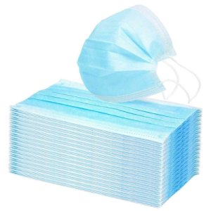 3 Layer Protective Disposable Masks Dustproof PM2.5 Face Mask 3 Ply Anti Particulate Respirator 40pcs