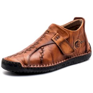 Trendy Soft Anti-slip Leather Casual Shoes for Men