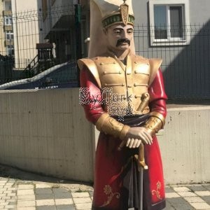 Ottoman Soldier Sculpture